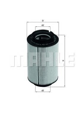 Filtro de combustible KX178D Mahle Original