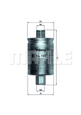 KL182 Mahle Original Filtro de gasolina