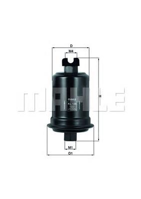 Filtro combustible Mahle Original KL128 precio, desde 10,65 EUR