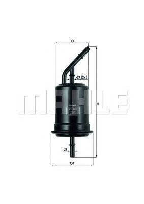 Filtro combustible KIA Rio 1 DC