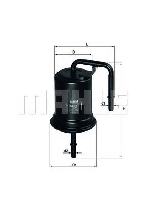 Filtro de gasoil Japan Parts FC352S