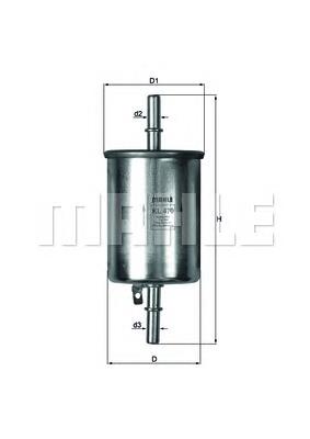 Comprar KL470 Mahle Original Filtro diesel