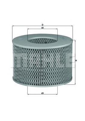 El filtro de aire Mahle Original LX1140 precio, desde 20,95 EUR