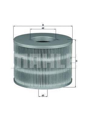 Filtro de aire LX2028 Mahle Original