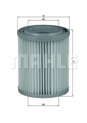 Filtro de aire LX1768 Mahle Original