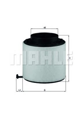 El filtro de aire Mahle Original LX2092D precio, desde 14,31 EUR