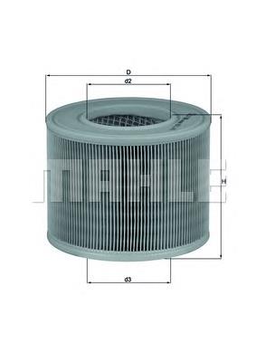El filtro de aire Mahle Original LX986 precio, desde 15,28 EUR