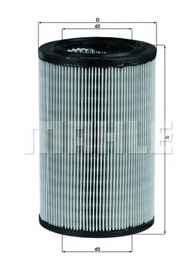 LX865 Mahle Original filtro de aire