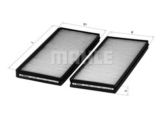 LA365S Mahle Original Filtro antipolen