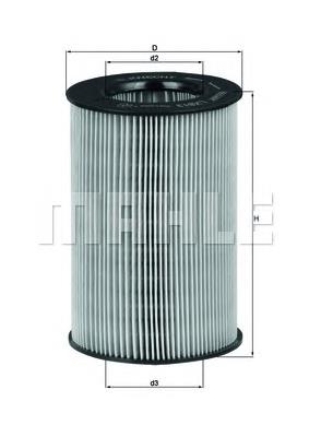 Filtro aire Mahle Original LX813