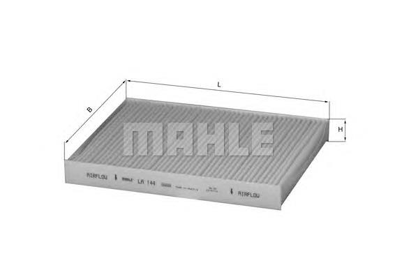 LA144 Mahle Original Filtro antipolen