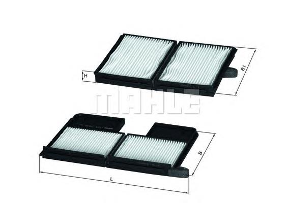 Comprar LA186S Mahle Original Filtro de aire del habitáculo