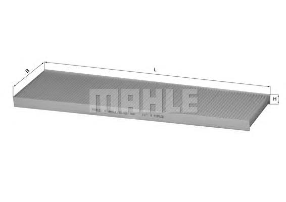 LA123 Mahle Original Filtro antipolen