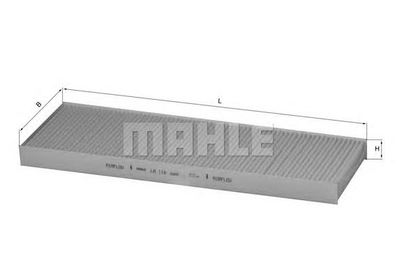 Filtro de cabina Mahle Original LA118 precio, desde 9,25 EUR
