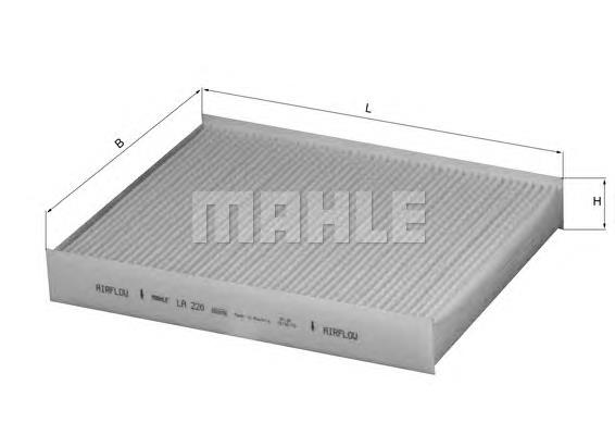 Filtro de habitáculo LA220 Mahle Original