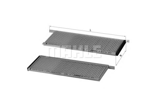 Comprar LA195S Mahle Original Filtro de aire del habitáculo
