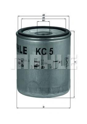 Comprar KC5 Mahle Original Filtro diesel
