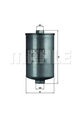 Filtro de combustible KL28 Mahle Original