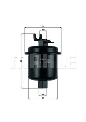 Filtro de combustible KL185 Mahle Original