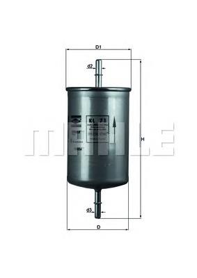 Filtro combustible Mahle Original KL71 precio, desde 12,64 EUR