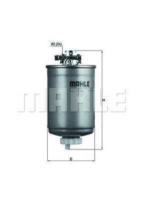 KL77 Mahle Original filtro combustible