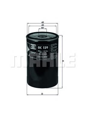 Comprar OC129 Mahle Original Filtros de aceite