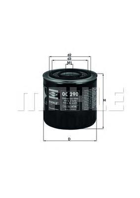 Comprar OC290 Mahle Original Filtros de aceite