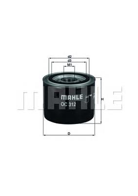 Comprar OC312 Mahle Original Filtros de aceite