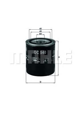 Comprar OC540 Mahle Original Filtros de aceite