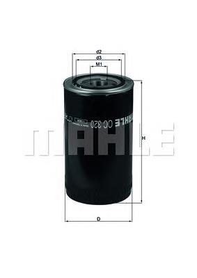 Filtro de aceite motor Mahle Original OC320