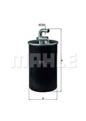 Comprar KL775 Mahle Original Filtro diesel