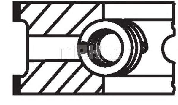 Juego de anillos de pistón para 1 cilindro, STD Mahle Original 00970N0 precio, desde 12,43 EUR