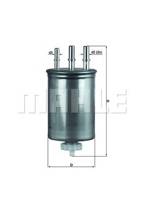 Comprar KL505 Mahle Original Filtro diesel