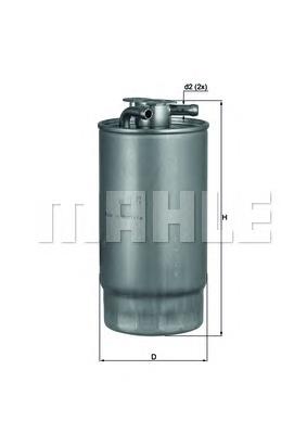 KL1601 Mahle Original filtro combustible