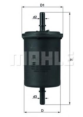 Comprar KL4161 Mahle Original Filtro diesel