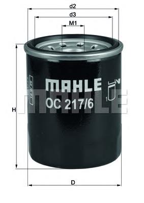 Filtro de aceite Mahle Original OC2176 precio, desde 4,90 EUR