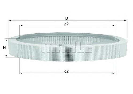 Comprar LX61 Mahle Original Filtro de aire