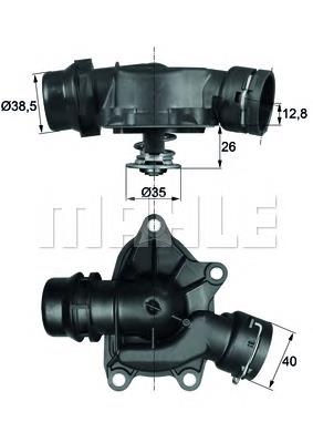 Termostato TI2688 Mahle Original