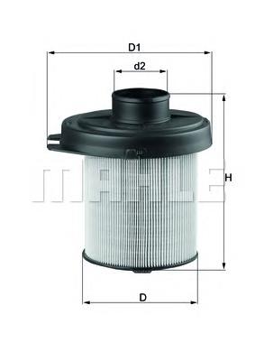 Filtro de aire LX291 Mahle Original