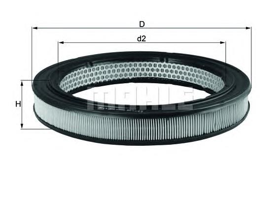 Filtro aire Mahle Original LX210