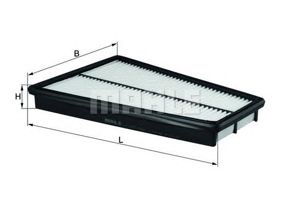 El filtro de aire Mahle Original LX1022 precio, desde 9,04 EUR