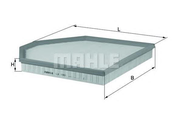 LX1991 Mahle Original filtro de aire