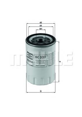 Filtro de aceite OC323 Mahle Original