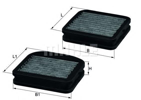 Comprar LKK72S Mahle Original Filtro de aire del habitáculo