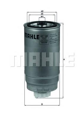 Filtro combustible Mahle Original KC182 precio, desde 16,97 EUR