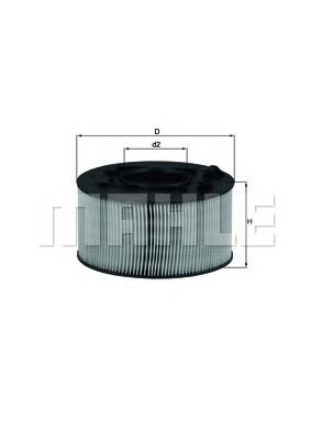 Filtro de aire LX759 Mahle Original