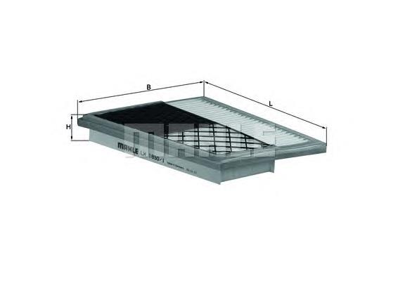 Filtro de aire LX18501 Mahle Original