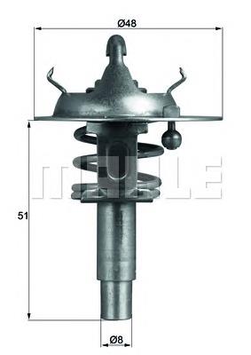 Termostato TX10690D Mahle Original