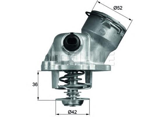 TM 29 100D Mahle Original termostato, refrigerante