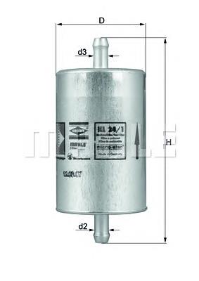 Filtro combustible Mahle Original KL241 precio, desde 6,59 EUR
